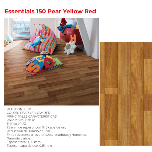 PEAR YELLOW RED